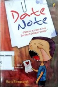 Image of Date Note: Memoar Korban cinta Bertepuk Sebelah Tangan