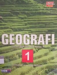 Image of GEOGRAFI 1  SMA dan MA Kls X KTSP Standar Isi 2006
