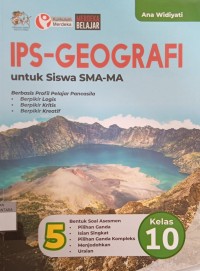 Image of IPS Geografi untuk Siswa SMA/MA kelas 10 kurikulum merdeka