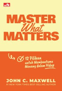 Image of Master What Matters