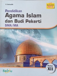 Image of Pendidikan Agama Islam dan Budi Pekerti SMA/MA Kelas XII