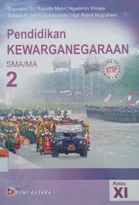 Image of Pendidikan Kewarganegaraan 2  SMA/MA Kls XI  KTSP