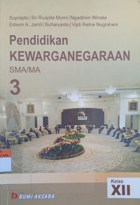 Image of Pendidikan Kewarganegaraan SMA/MA Kls XII KTSP