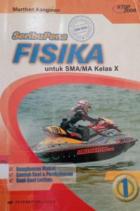 Image of Seribu pena Fisika Jilid 1 SMA/MA Kls X KTSP Standar Isi 2006