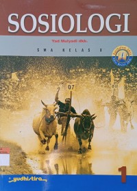 Image of Sosiologi 1 SMA Kls X  Kurikulum 2013 Edisi Revisi 2016