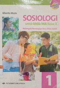 Image of SOSIOLOGI 1 SMA/MA Kls X Kurikulum 2013