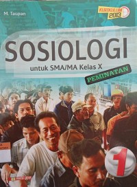 Image of Sosiologi 1 SMA/MA Kls X Kurikulum 2013 Peminatan