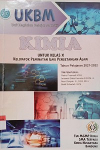 Image of UKBM Kimia SMA Kls X